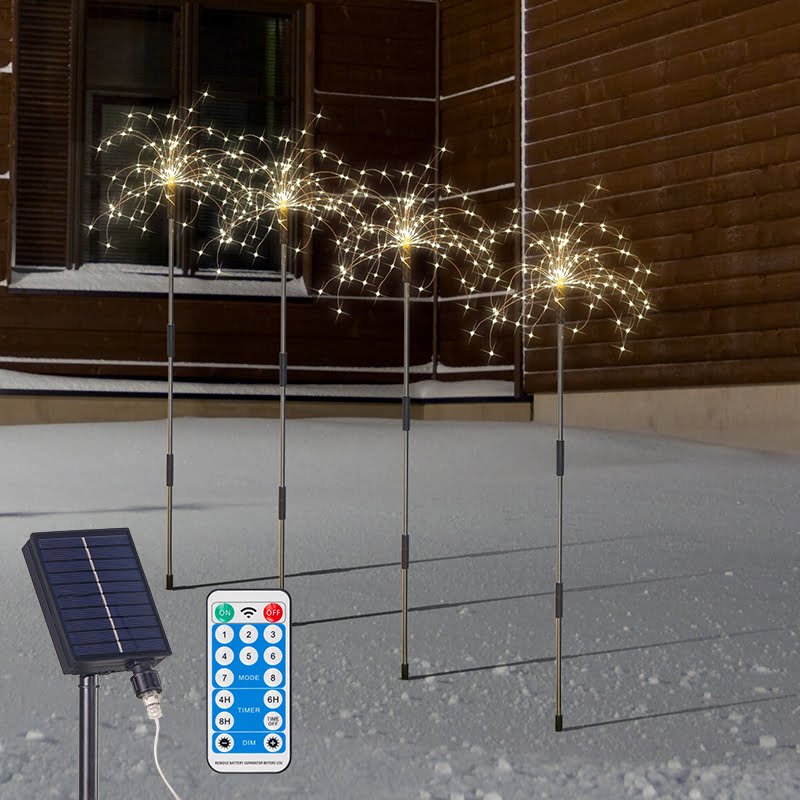 Solar Firework Garden Light