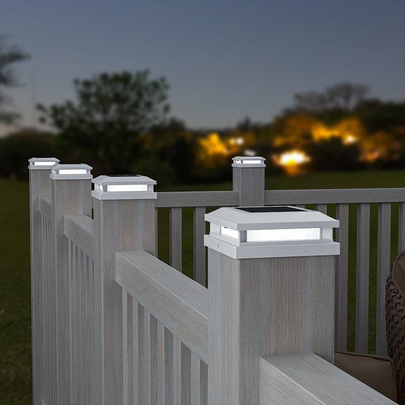 Solar post lights