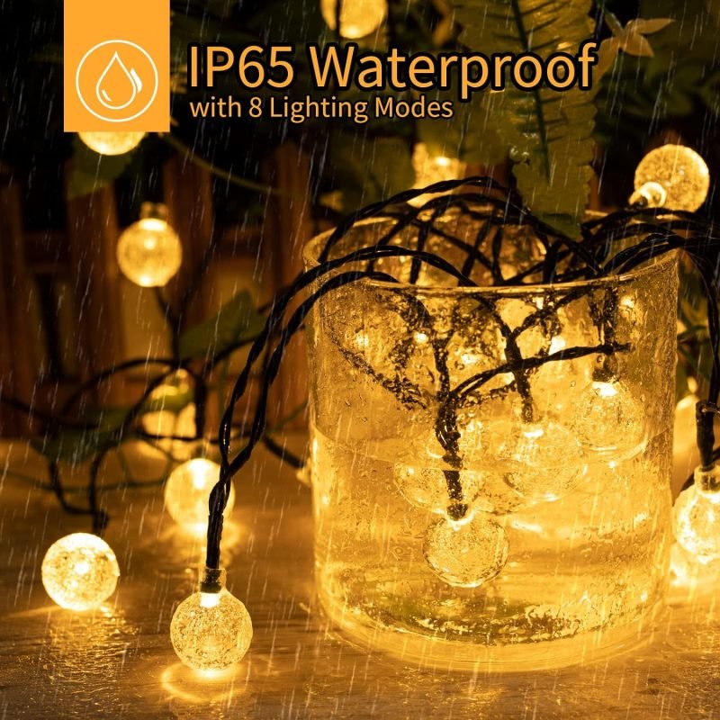 Christmas waterproof globe string lights