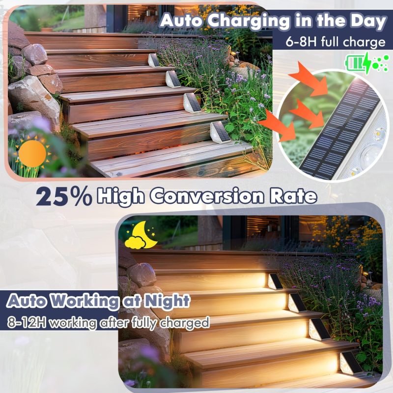 LED Step solar lights