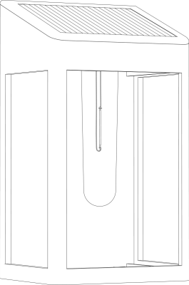 Solar wall lamp diagram