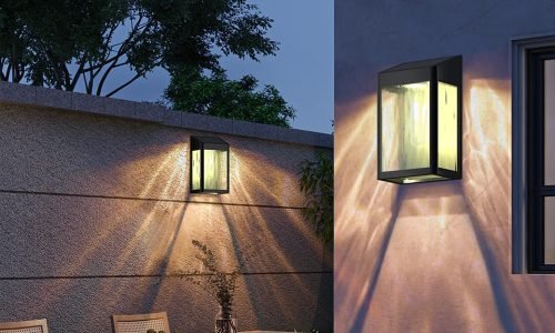Solar wall lamp