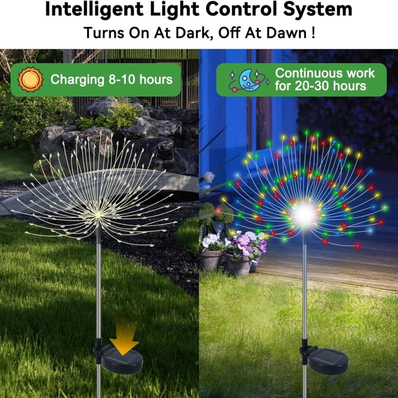 Sparkling Firework Garden Light