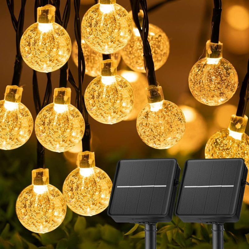 Warm white Christmas decorative waterproof globe lights